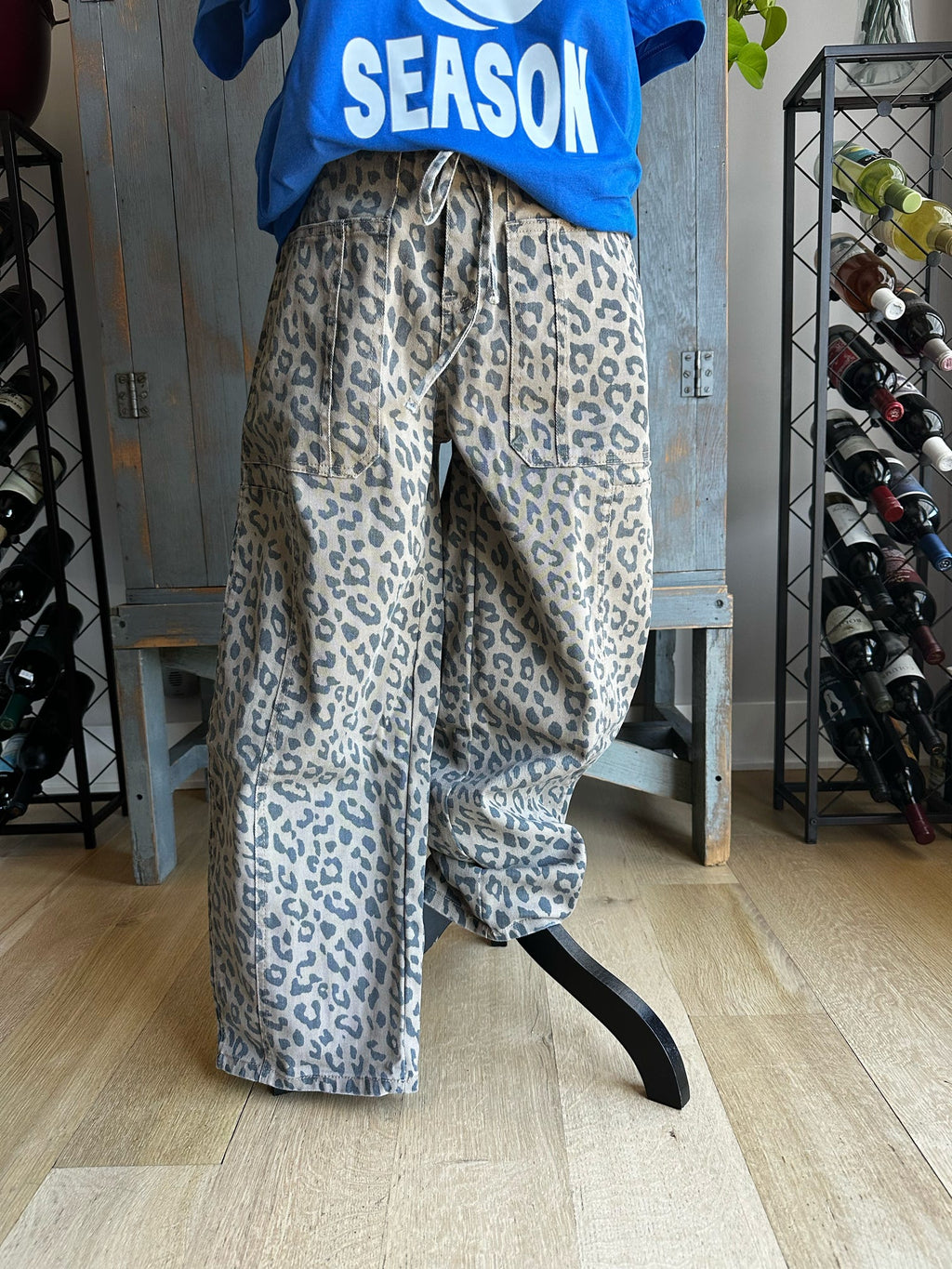 Leopard Print Pants