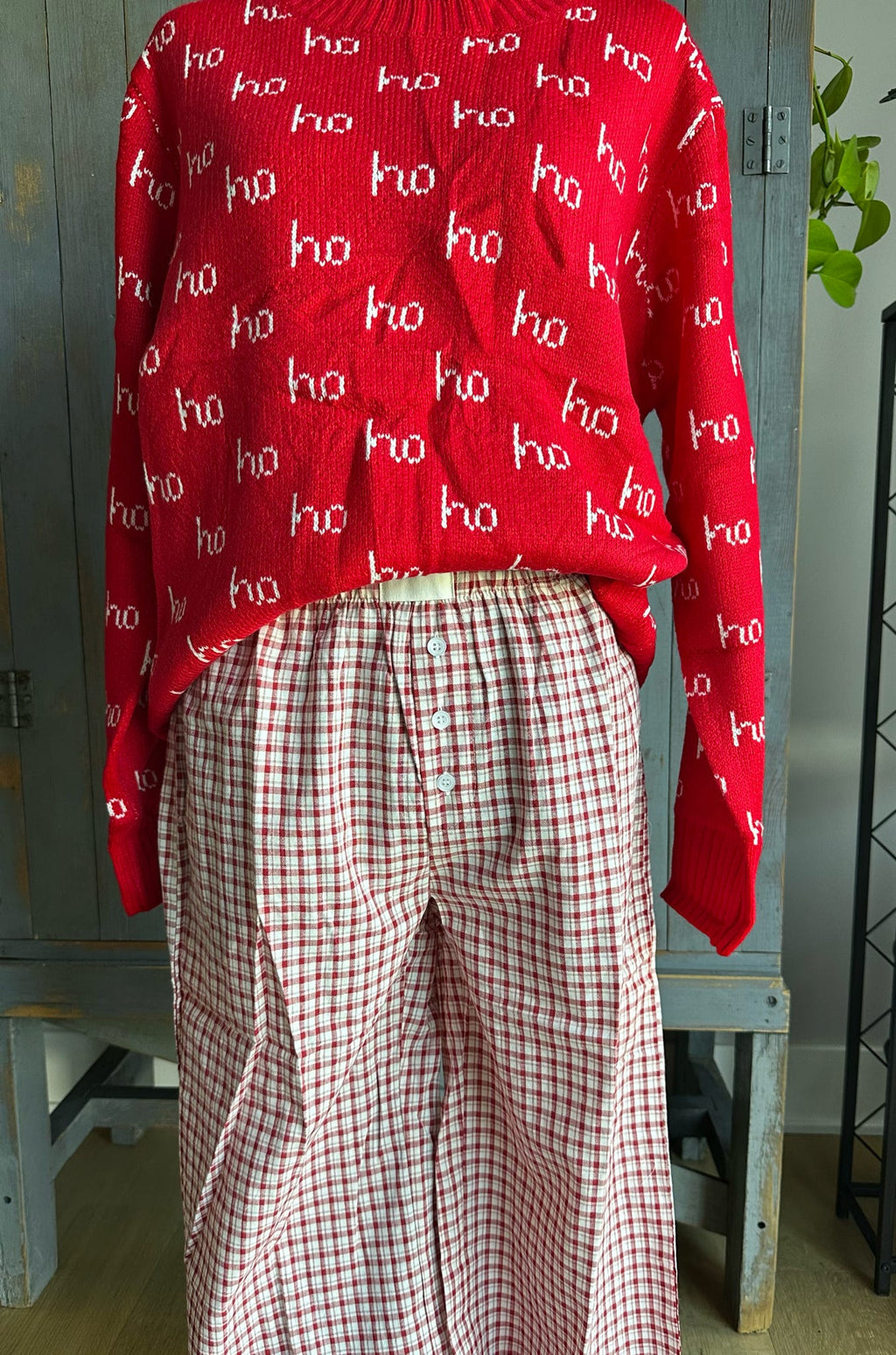 Gingham Pants