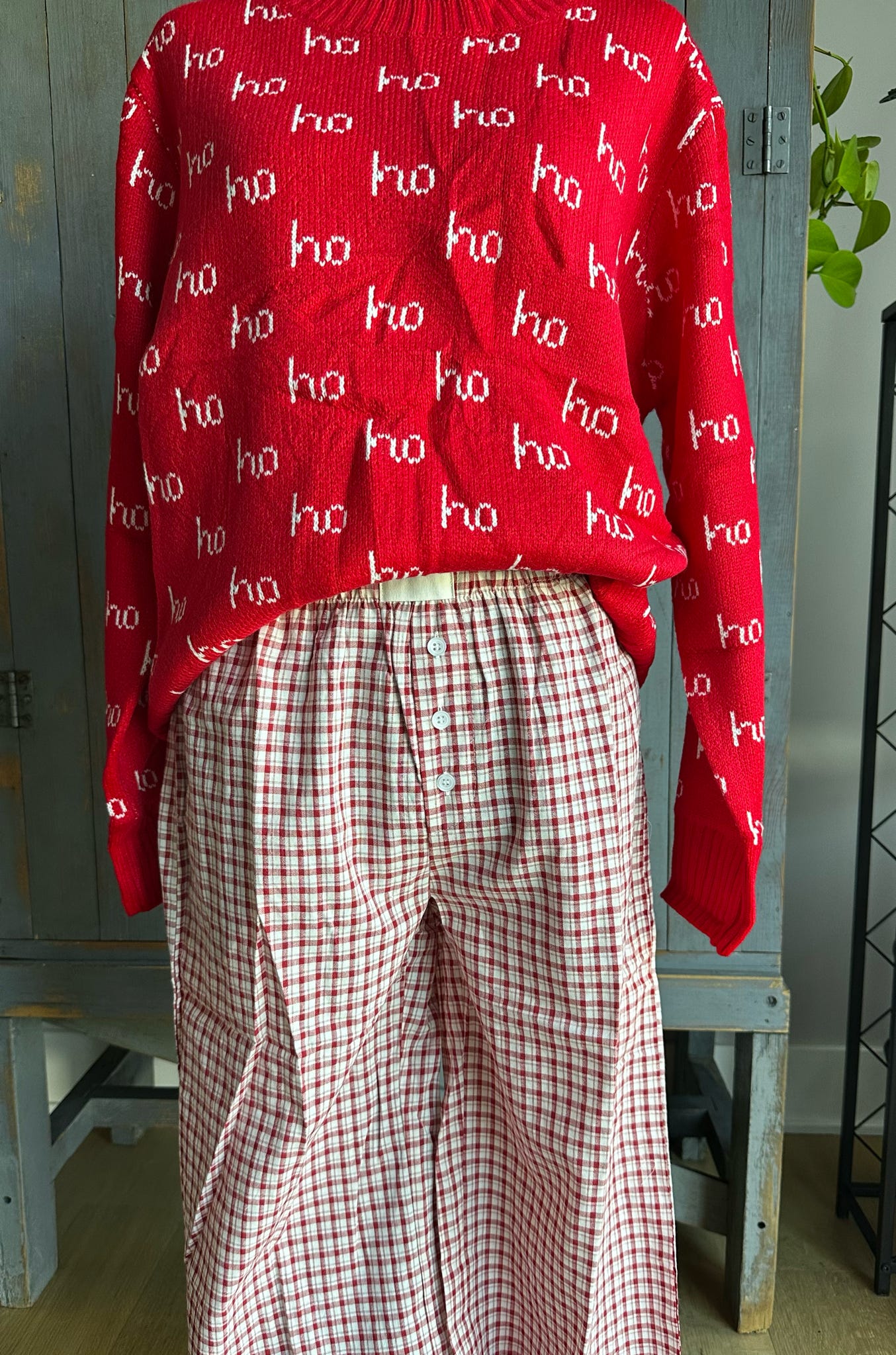 Gingham Pants