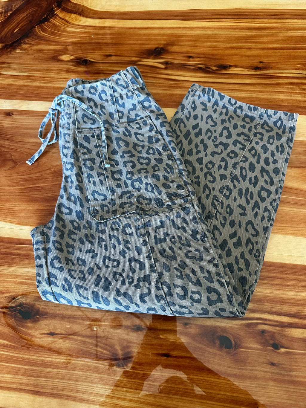 Leopard Print Pants