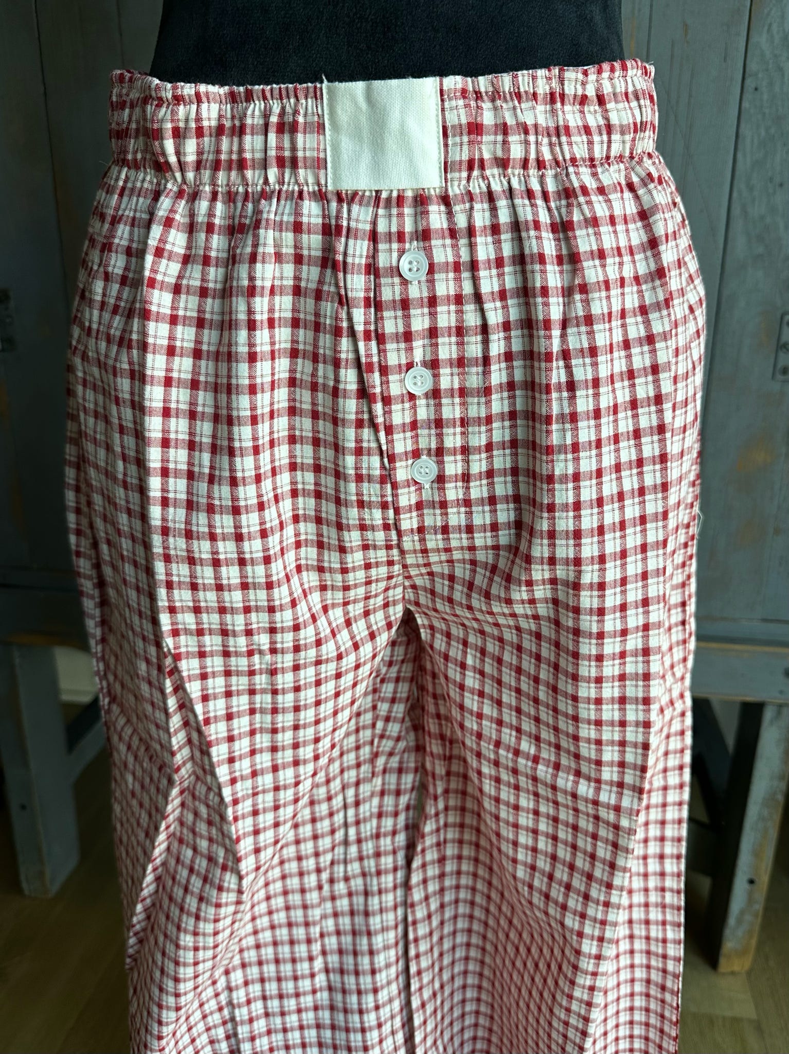 Gingham Pants
