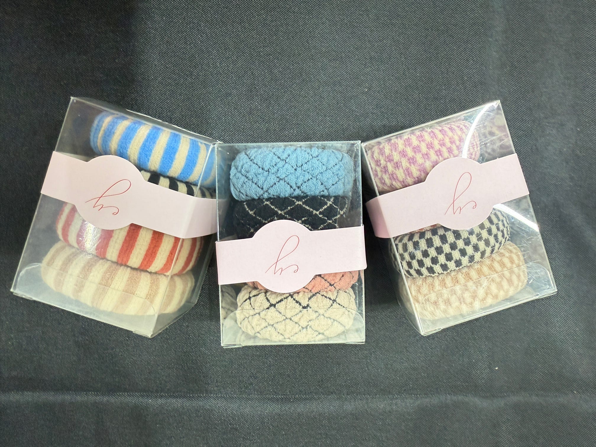 Donut Lovely Hair Ties Set of 4