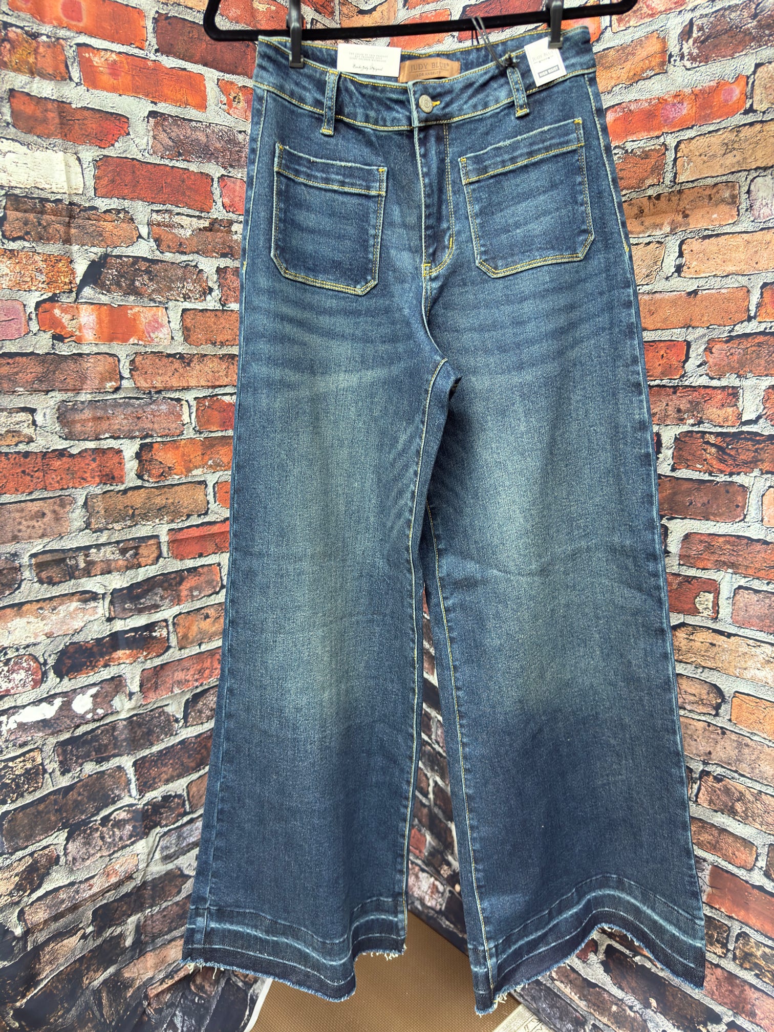 High-waisted Palazzo Judy Blues