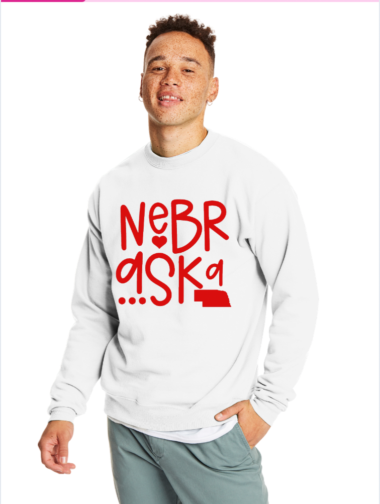 Pick Your Team Pick Your Gear Crewneck NEBRASKA