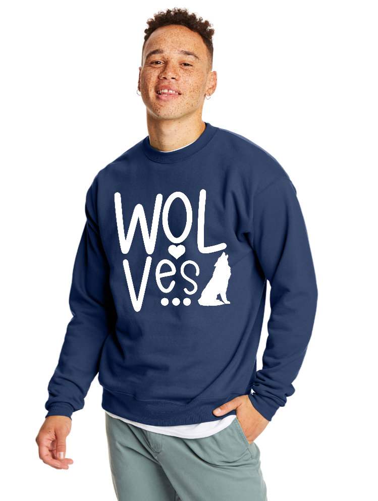 Pick Your Team Pick Your Gear Crewneck WOLVES