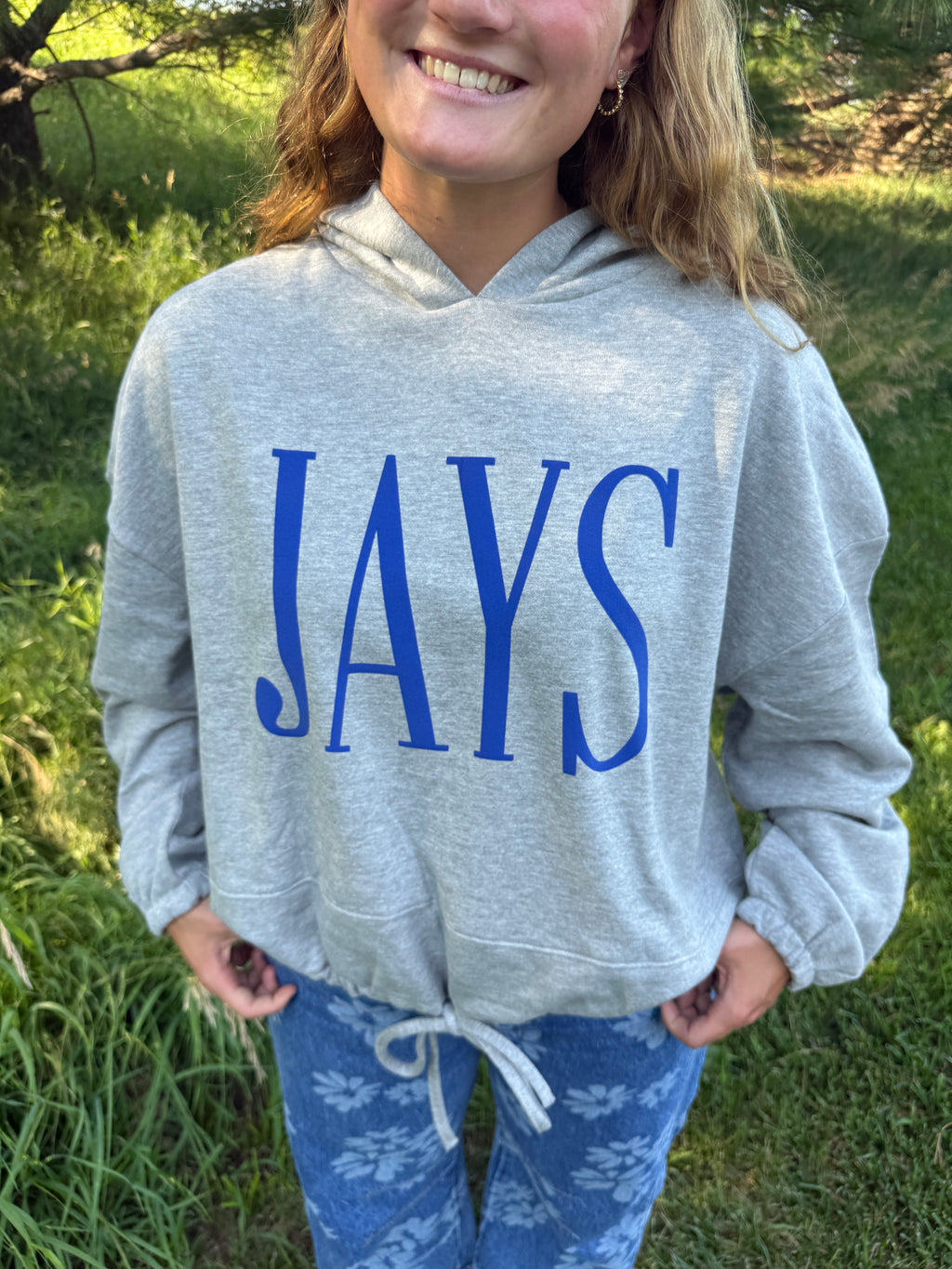 Cropped Jays Hoodie