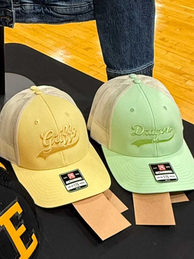 Embroidered Dragons Trucker Hat
