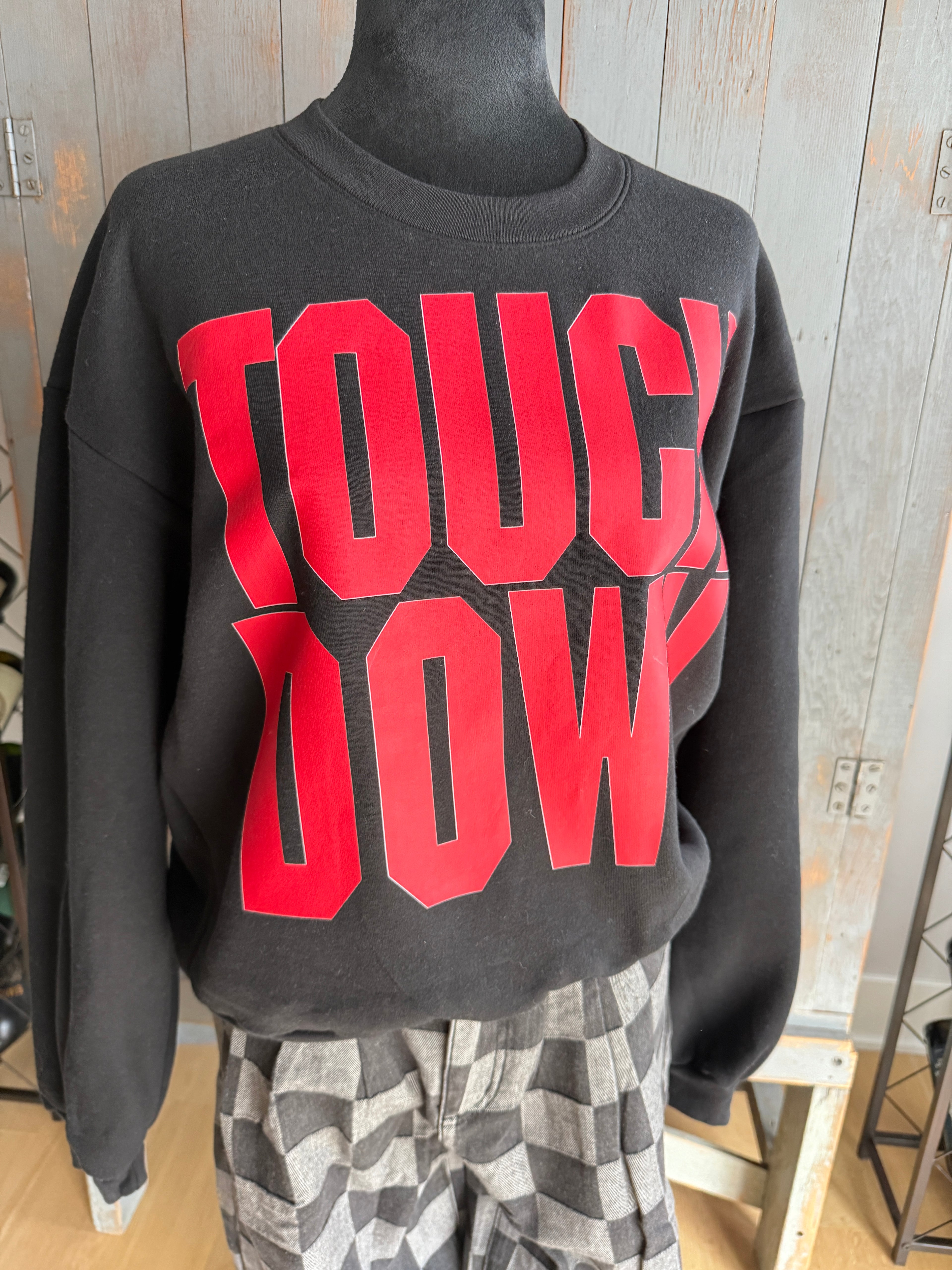 Big Touchdown Cropped Crew