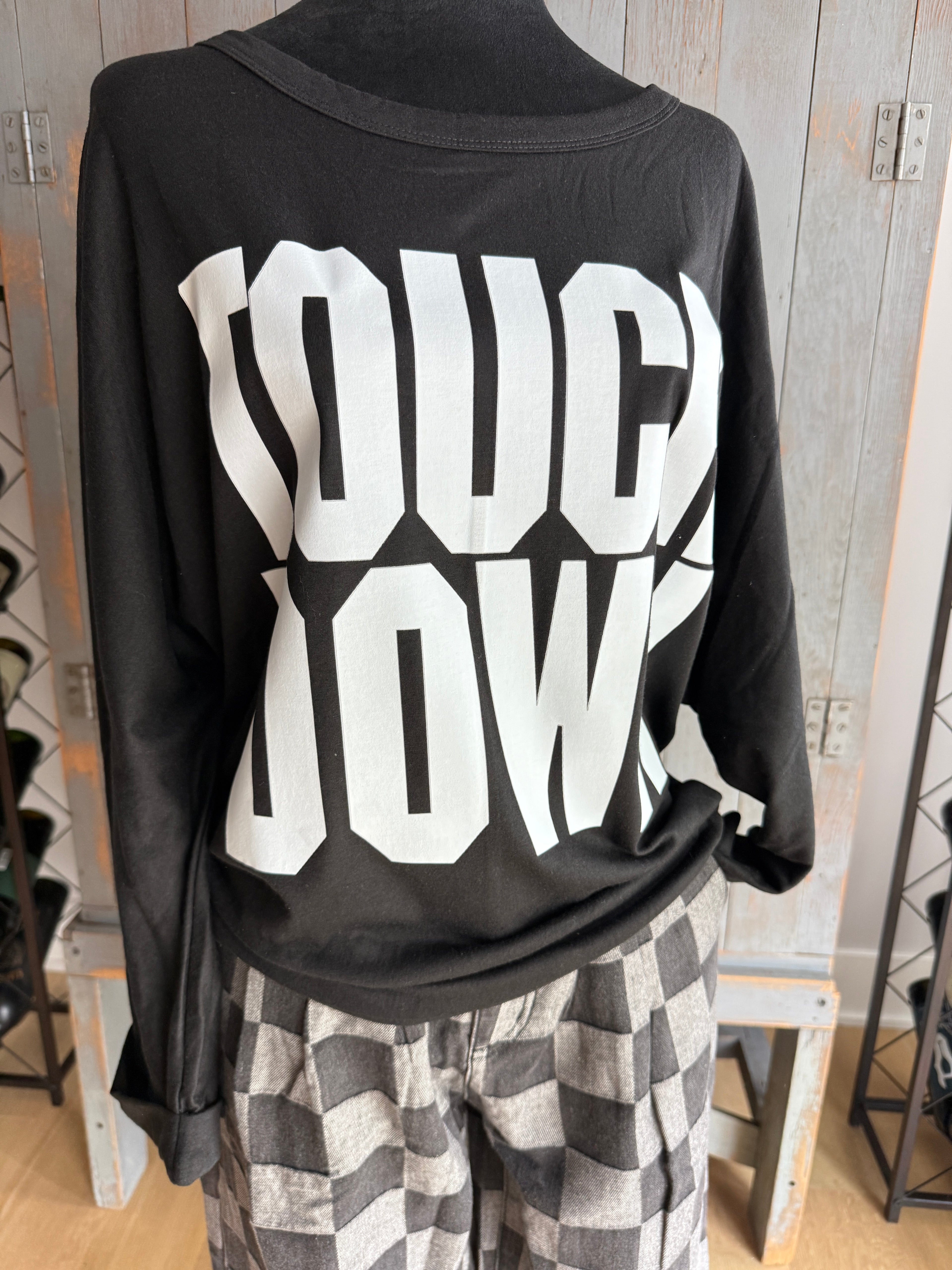 Big Touchdown Longsleeve Oversized Shirt