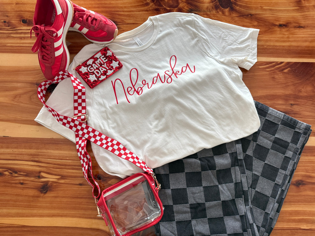Nebraska Bella Canvas Tee