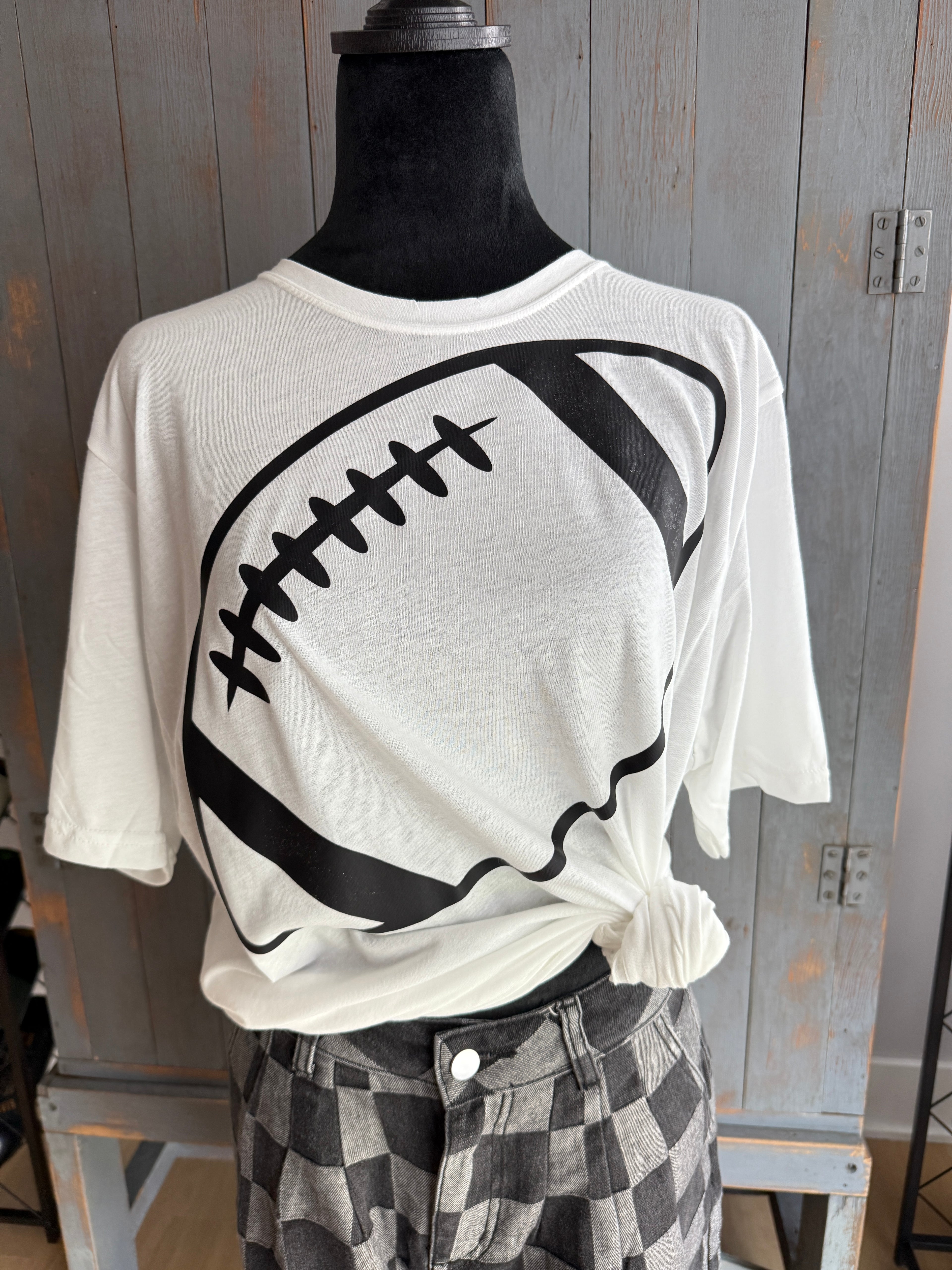 Football Outline Tee