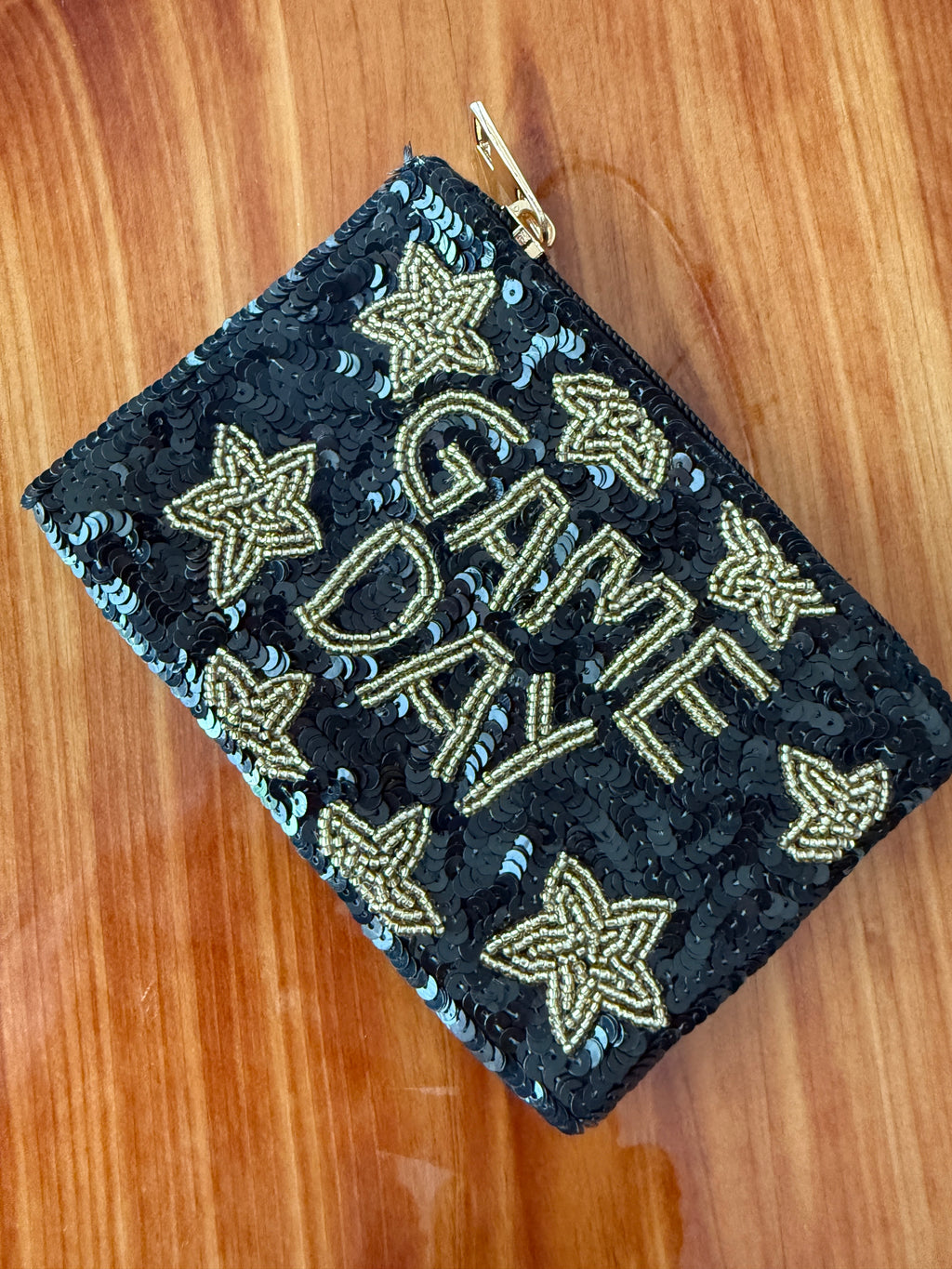 Beaded Game Day Wallet