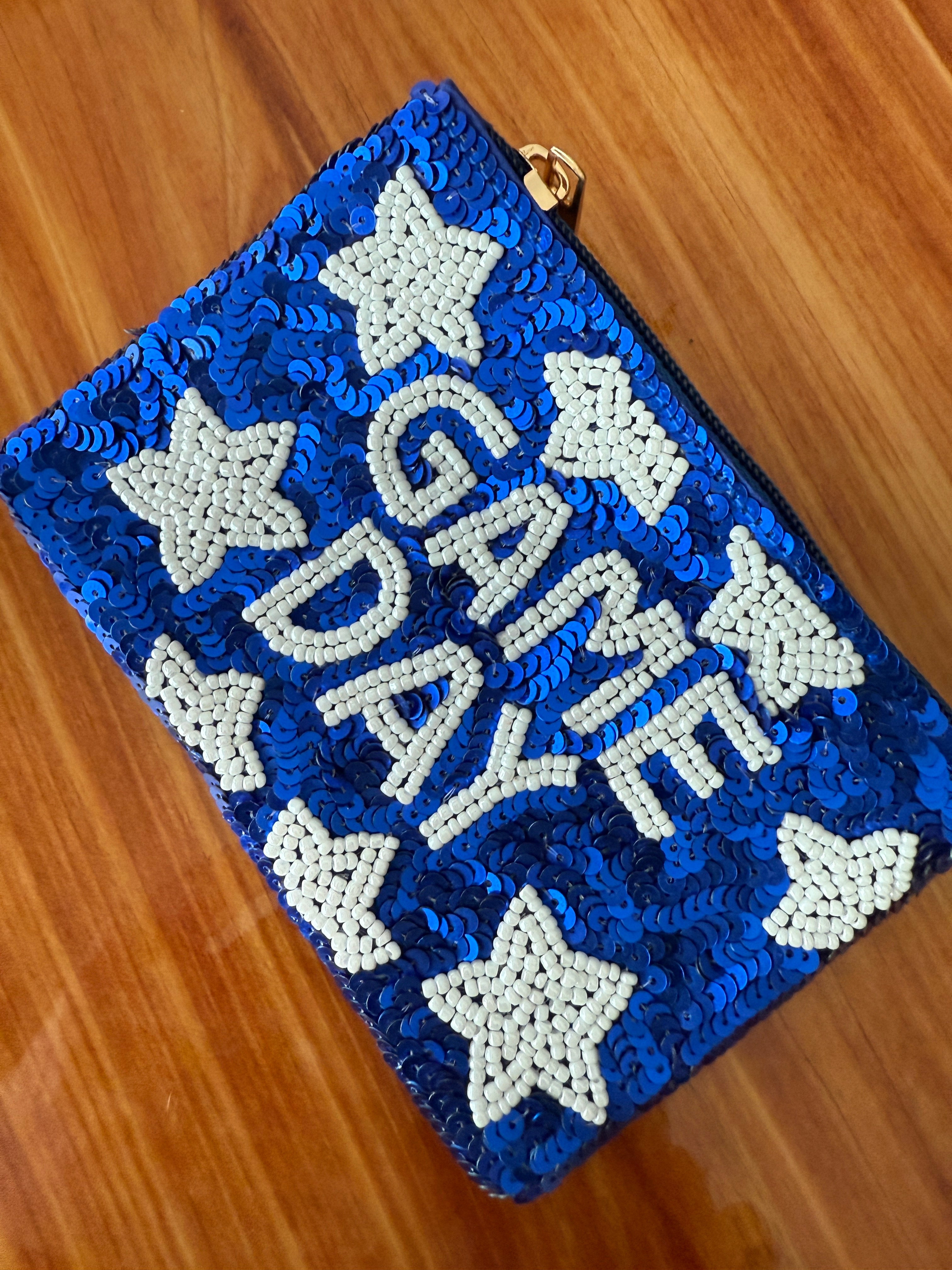 Beaded Game Day Wallet