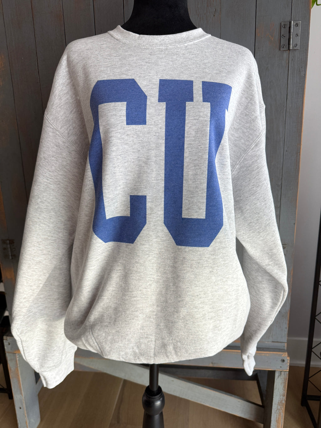 Double Sided CU Crewneck