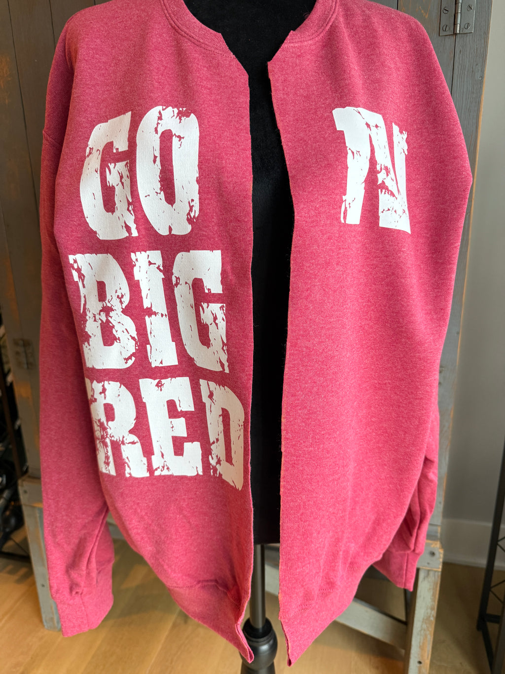 Gameday Crewneck Cardigan