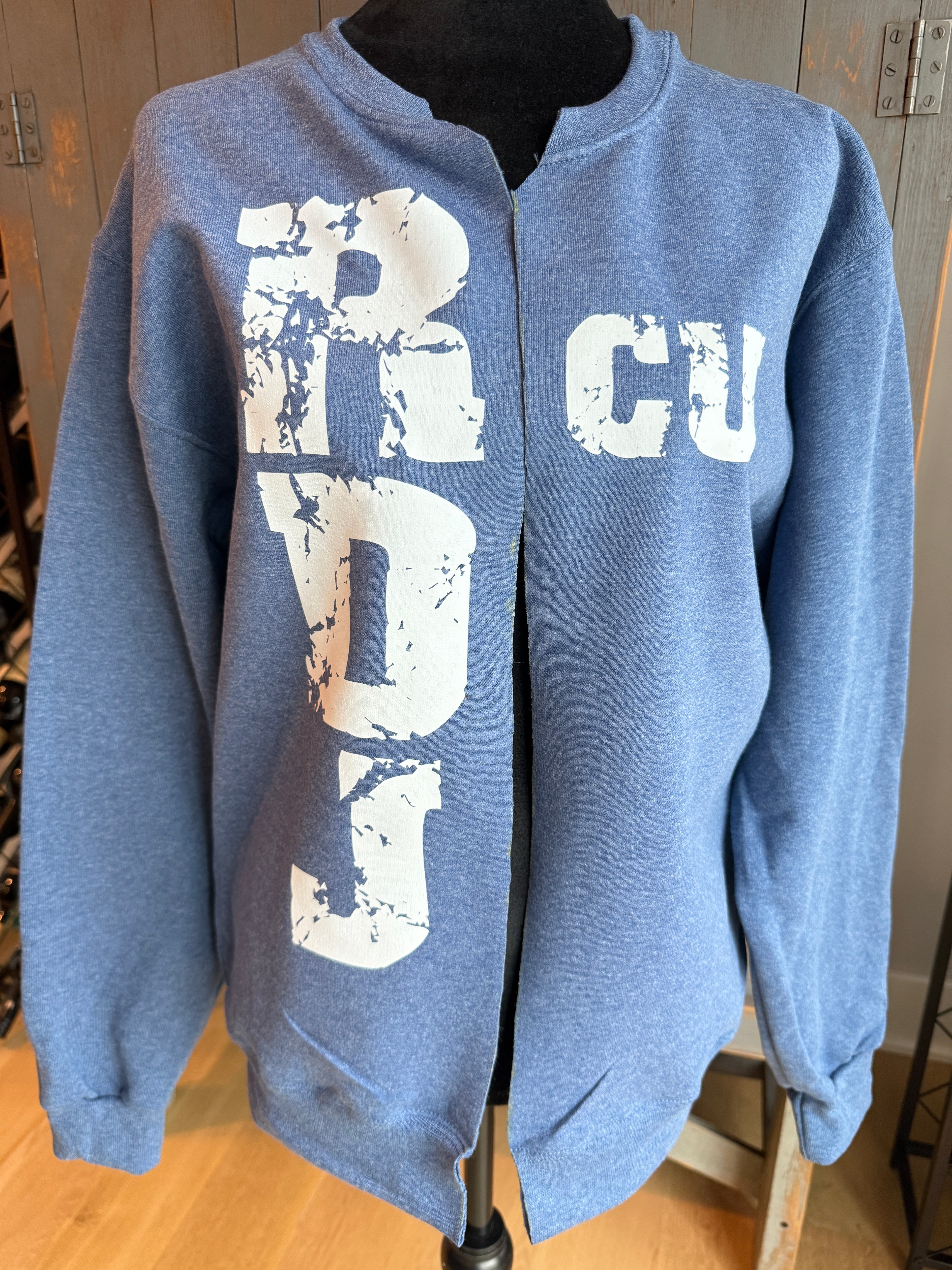 Gameday Crewneck Cardigan
