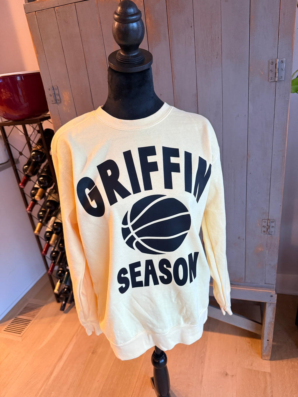 Basketball Griffin Season Crewneck Comfort Colors