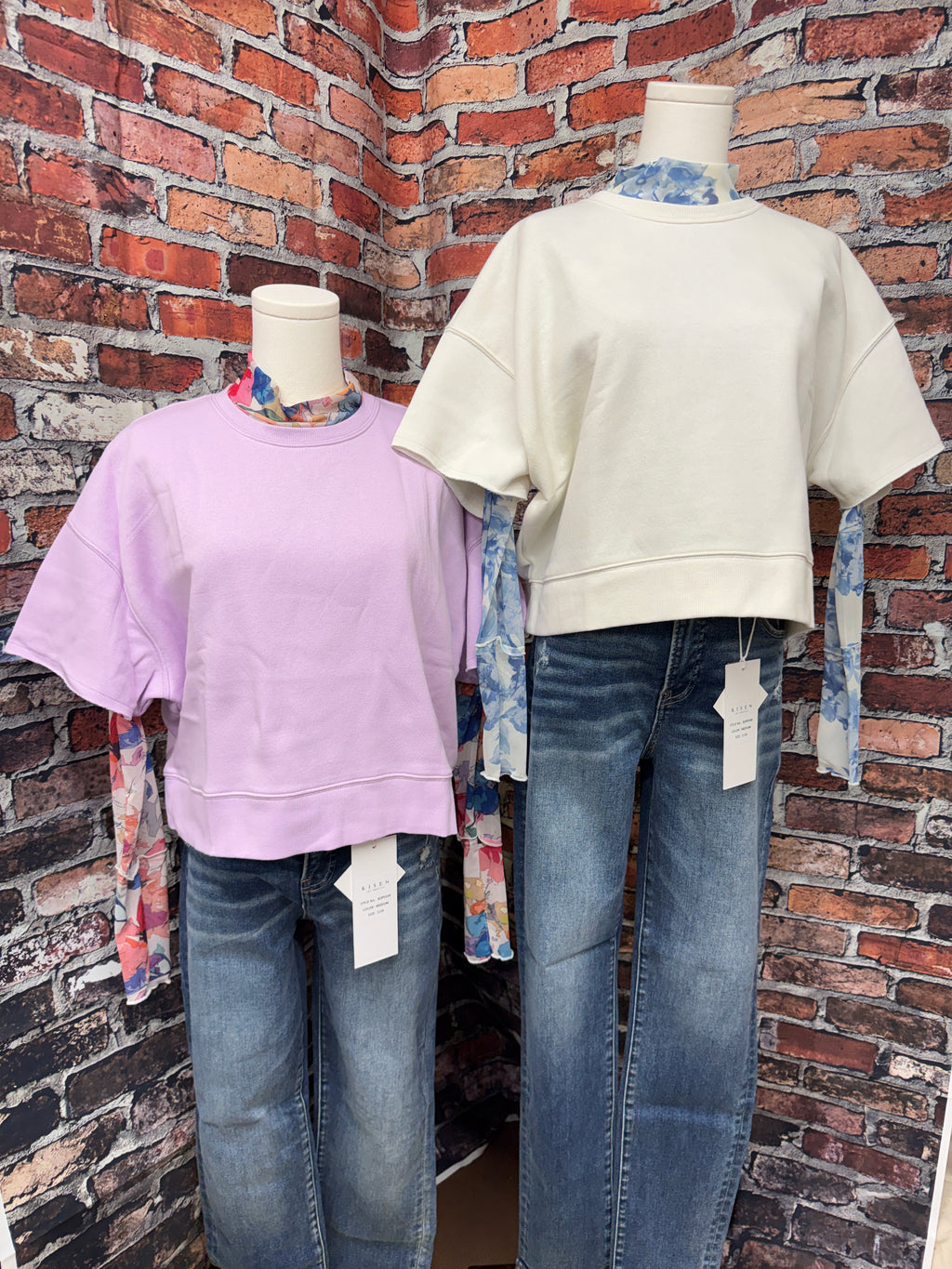 Super Soft Short Sleeve Sweatshirt
