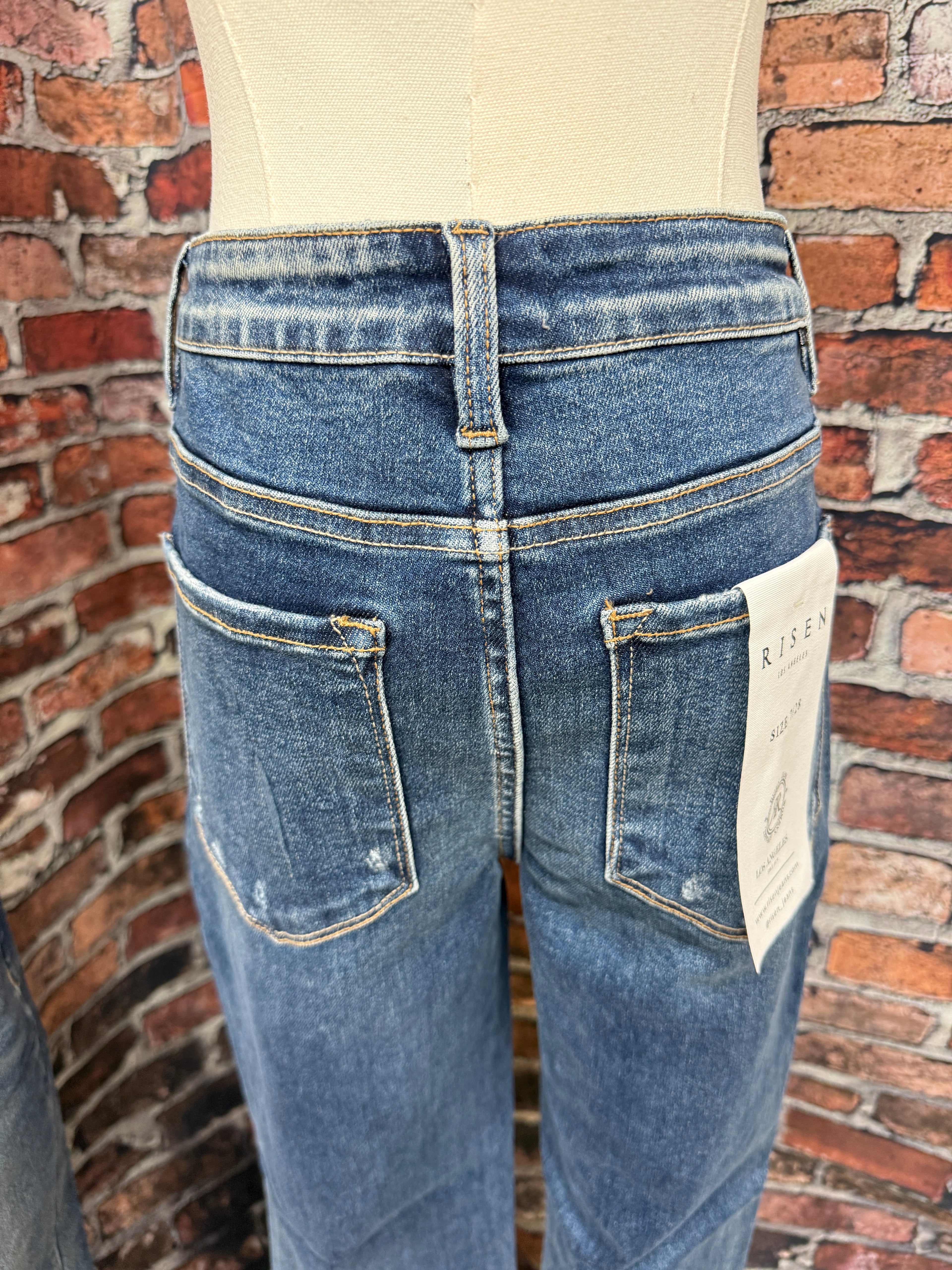 Risen High Rise Skinny Jeans