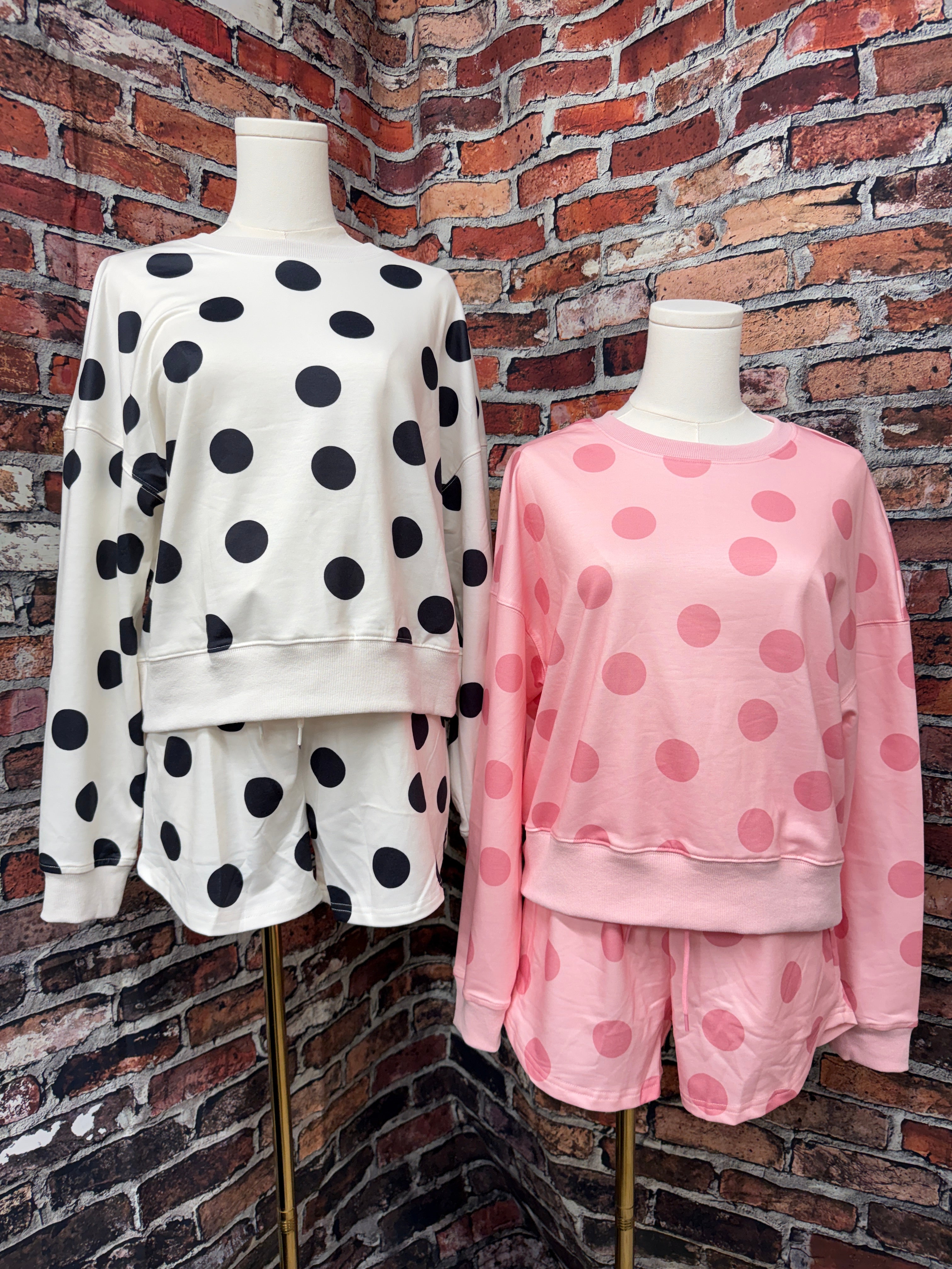 Polka Dot Short Set