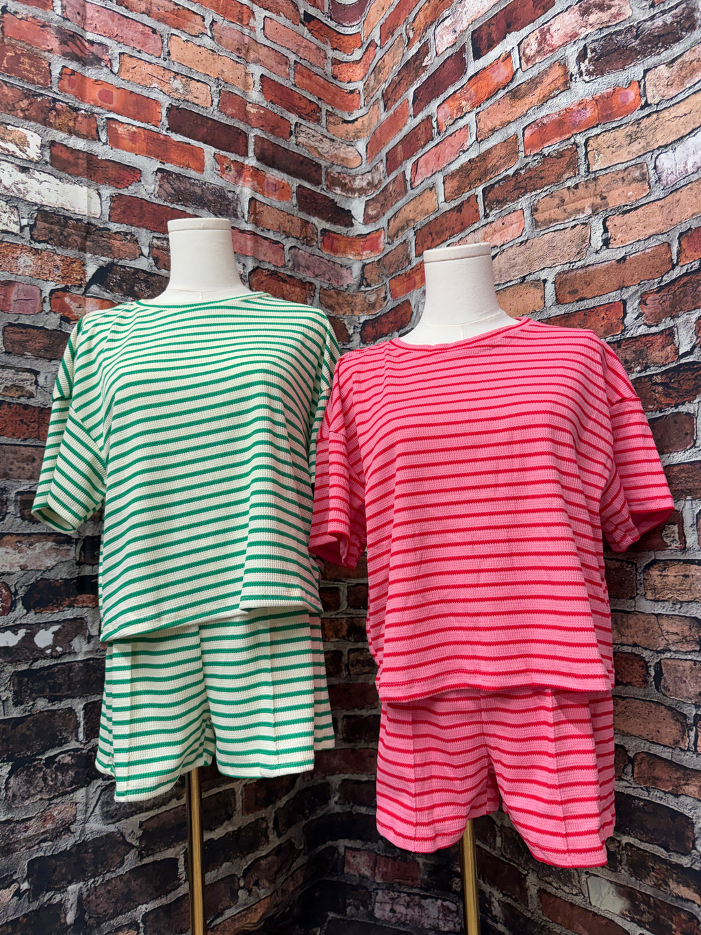 Striped Lounge Set