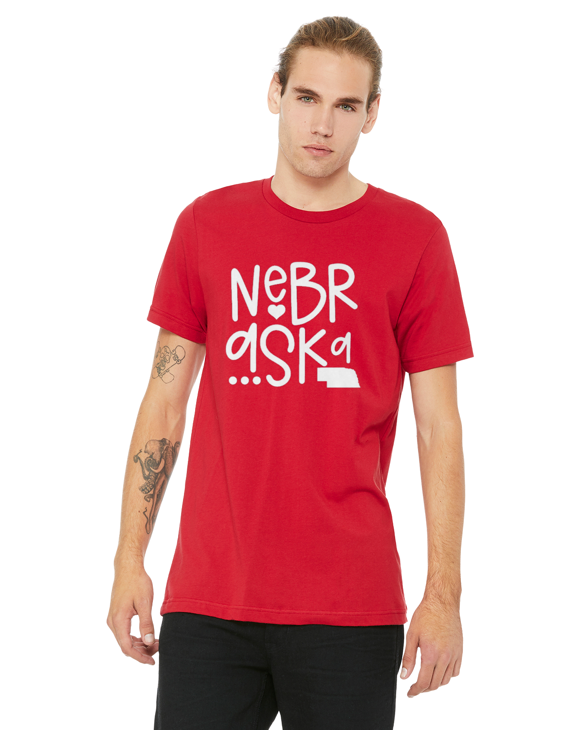 Pick Your Team Pick Your Gear Tee NEBRASKA
